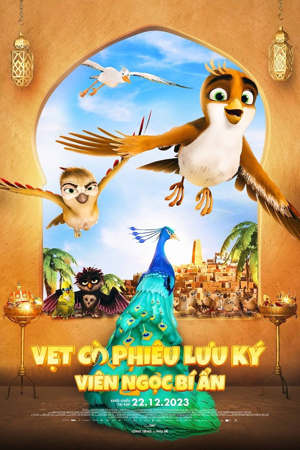 Vẹt Cò Phiêu Lưu Kỳ: Viên Ngọc Bí Ẩn - Richard The Stork And The Mystery Of The Great Jewel